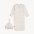 Magnetic  Me Pink Baby Beats Modal Gown w/Hat