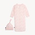 Magnetic  Me Pink Herds of a Feather Gown w/Ruffle Hat