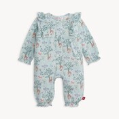 Magnetic  Me Love You Deerly Modal Ruffle Romper
