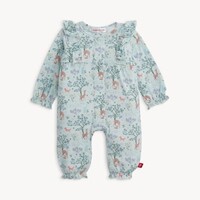 Magnetic  Me Love You Deerly Modal Ruffle Romper