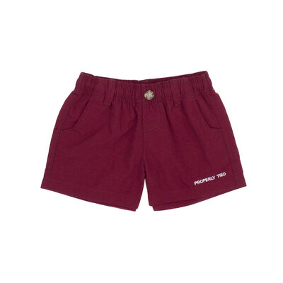 Properly Tied Maroon Mallard Short