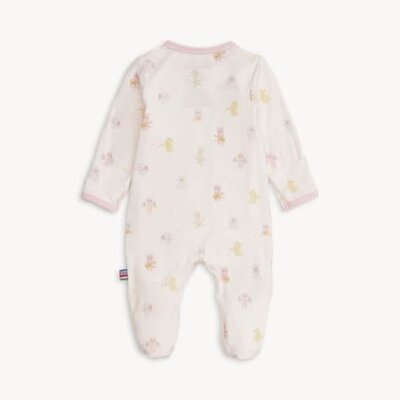 Magnetic  Me Pink Baby Beats Modal Footie