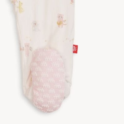 Magnetic  Me Pink Baby Beats Modal Footie