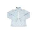 Frosted Floral/Pure Coconut Heather Half Zip