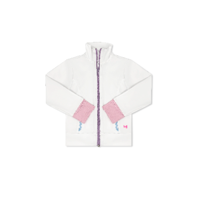 Pure Coconut/Cotton Candy Pink/Blue Juliet Jacket