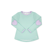 Cool Mint/Petal Purple Kylie LS Tee