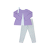 Set Fashions Lilac Lavender/Frosted Floral Madeline Legging Set