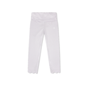 Petal Purple Mini Gingham Sadie Scallop Legging