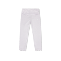 Petal Purple Mini Gingham Sadie Scallop Legging