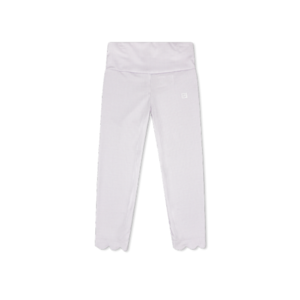 Petal Purple Mini Gingham Sadie Scallop Legging