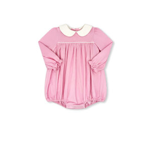 Lullaby Set High Point Pink Corduroy w/White Collar Charleston Bubble