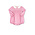 Lullaby Set High Point Pink Corduroy w/White Collar Charleston Bubble