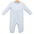Trotter Street Kids Bennet Romper Light Blue Stripe