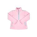 Cotton Candy Pink/ Cotton Candy Blue Heather Half Zip