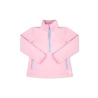 Set Fashions Cotton Candy Pink/ Cotton Candy Blue Heather Half Zip