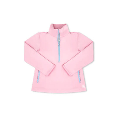 Cotton Candy Pink/ Cotton Candy Blue Heather Half Zip