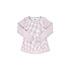 Cotton Candy Pink/Petal Purple Mini Gingham Bridget Basic LS Tee