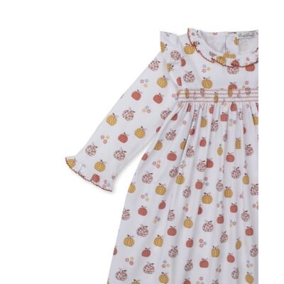 Kissy Kissy Patchwork Pumpkin Floral Print Smocked Pant Set