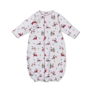 Kissy Kissy Christmas Capers Print Convertible Gown