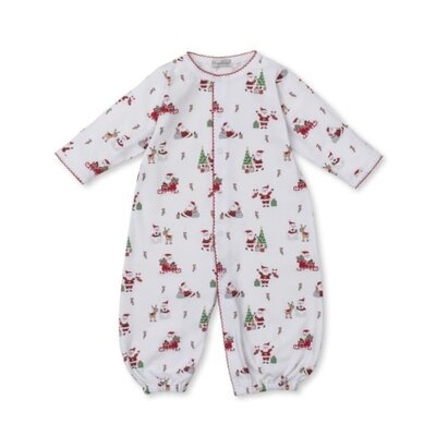 Kissy Kissy Christmas Capers Print Convertible Gown