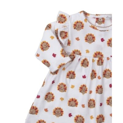 Kissy Kissy Turkey Team Print Dress Set