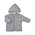 Kissy Kissy Lt Grey Classic Jacquard Padded Zip Jacket