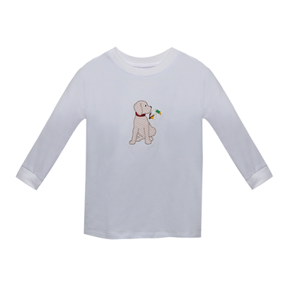 Remember Nguyen Hunting Dog White Houston Tee/Green Cord Pant Set