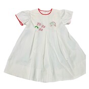 Remember Nguyen Ho Ho Ho Off White Reese Dress