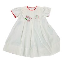 Remember Nguyen Ho Ho Ho Off White Reese Dress