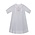 Baby Sen Santa Face White Quinn Daygown