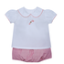 Baby Sen Candy Cane Bailey Girl Diaper Set