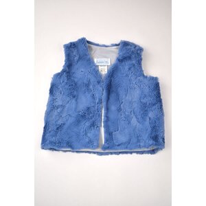 Funtasia, Too Tuscany Blue Fur Vest