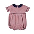Funtasia, Too Red and Navy Plaid Boy Bubble