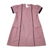 Funtasia, Too Red and Navy A-line Dress