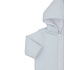 Kissy Kissy Light Blue Classic Jacquard Padded Zip Jacket