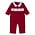 Kissy Kissy Holiday Medley Red Smocked Playsuit