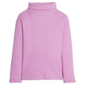 Bisby Ribbed Turtleneck - Petal