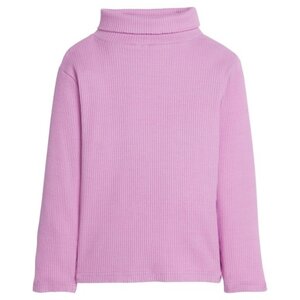 Bisby Ribbed Turtleneck - Petal
