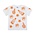 Belle Cher Orange & White Cheer Shirt