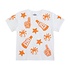 Belle Cher Orange & White Cheer Shirt