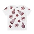 Belle Cher Maroon & White Cheer Shirt