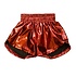 Belle Cher Maroon Metallic Shorts