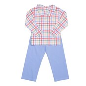 The Oaks Apparel Harvest Gingham Boys Pant Set
