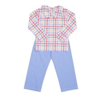The Oaks Apparel Harvest Gingham Boys Pant Set