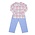 The Oaks Apparel Harvest Gingham Boys Pant Set