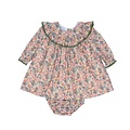 The Oaks Apparel Layla Highland Floral Dress and Bloomer Set