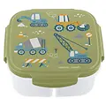Stephen Joseph Snack Box with Ice Pack- Blue Construction