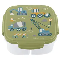 Snack Box with Ice Pack- Blue Construction