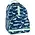 All Over Print Backpack- Navy Shark