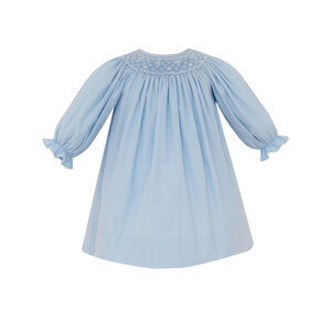 Petit Bebe Tiffany Blue Corduroy L/S Bishop